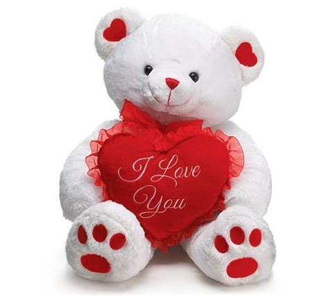 Home Valentines Ts Valentine Soft Toys Teddy With Heart Bear Valentines Teddy