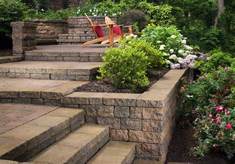 Hillside Patio Backyard Steep Landscaping Ideas For Slope Solutions