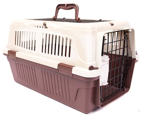 Pet Carrier With Opening Top Spring Door Dog Beds And Houses Carriers