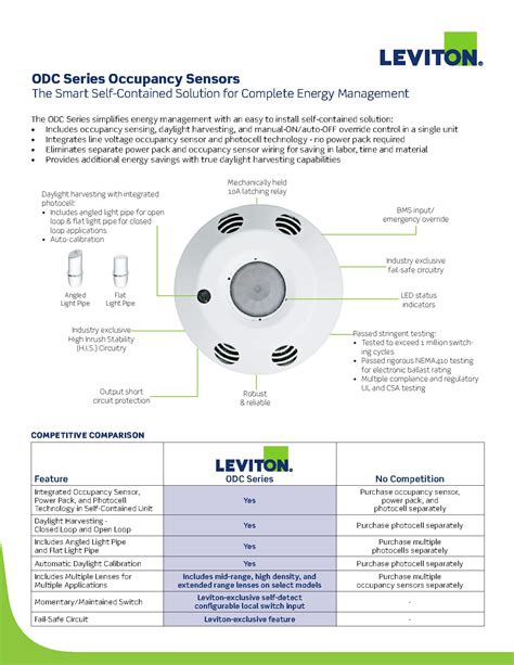 Leviton Low Voltage Occupancy Sensor