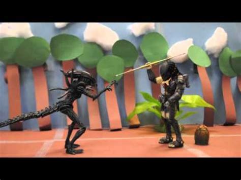 CB Alien Vs Predator Stop Motion YouTube
