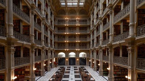 Peabody Library Baltimore The Worlds Most Beautiful Libraries