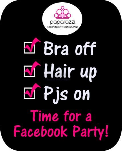 Join Our Fb Live Tonight Paparazzi Jewelry Paparazzi Facebook Party