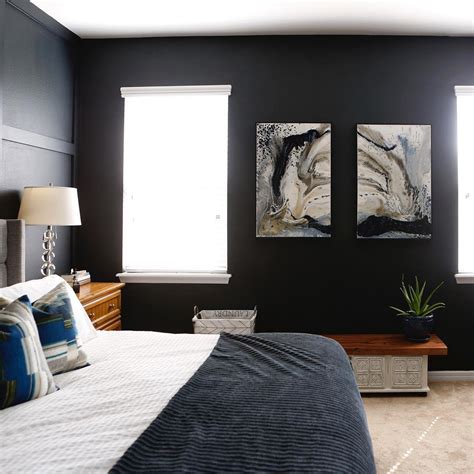 Black Paint For Bedroom Walls How To Make Black Walls Work Jenna