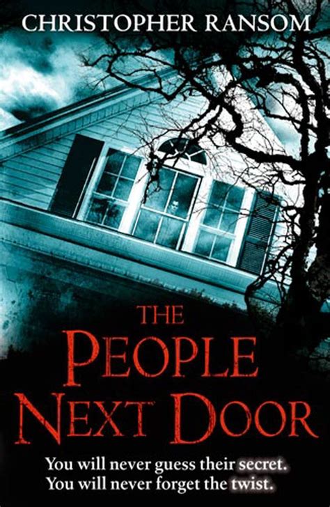 The People Next Door By Christopher Ransom Scary Books Book Club Books Horror Books