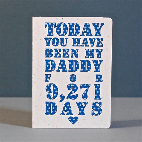Personalised Days Youve Been My Daddaddy Card Dad Cards Cards