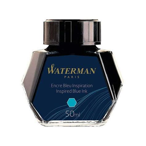 Waterman Inspired Blue 50ml Ink Bottle Pen Sense