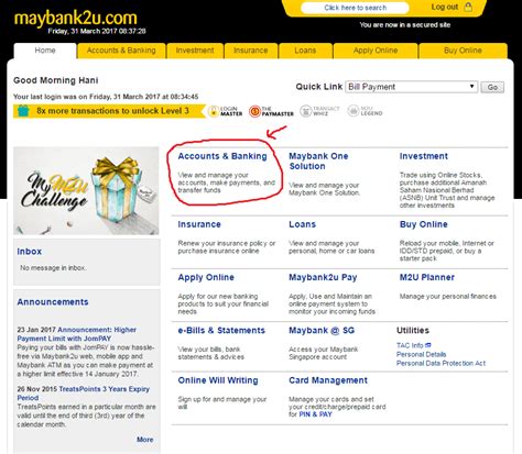 Cara nak daftar bukanlah di maybank2u.com.my tetapi korang perlu pergi ke mesin atm maybank untuk mendaftarkan akaun tabung haji korang itu sebelum dapat menggunakannya. Cara 1: Delete Favourite Accounts Dalam Maybank2u ...