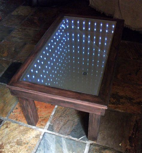 This handcrafted, 600 led infinity mirror coffee table is trippy as hell. An infinity Mirror Coffee Table Building Tutorial ...