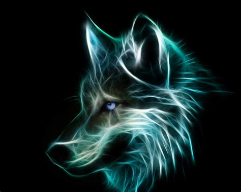 Neon Wolf Wolves Fan Art 40219247 Fanpop