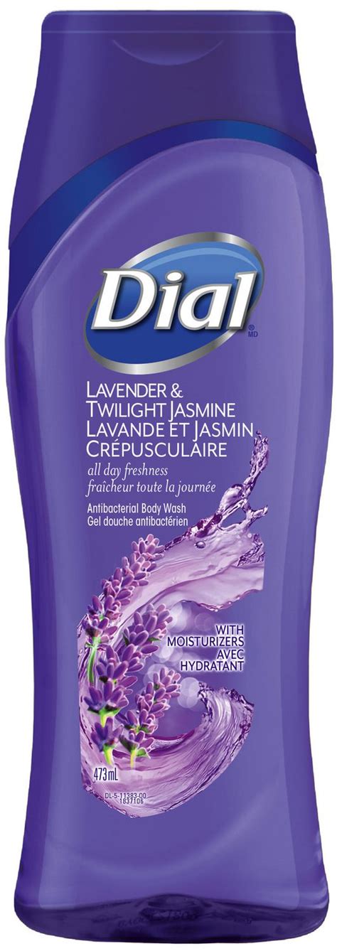 Dial Antibacterial Lavender And Twilight Jasmine Body Wash With