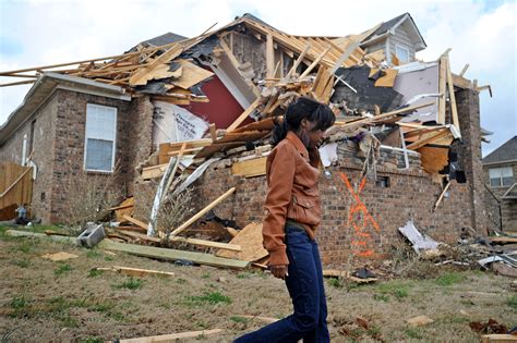 Widespread Damage From Alabama Tornadoes
