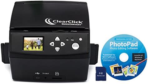 Clearclick 20 Mp Quickconvert Photo Slide And 35mm