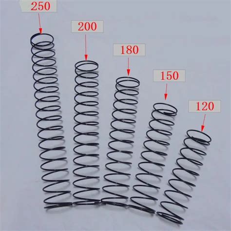 Wholesale Custom Spring Steel Metal Coil Compression Spring 2mm Wire