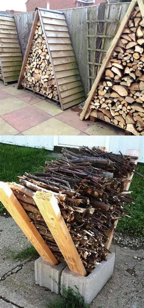 15 Amazing Firewood Rack And Best Storage Ideas A Piece Of Rainbow