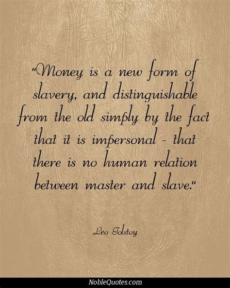 Slave Quotes About Money Quotesgram