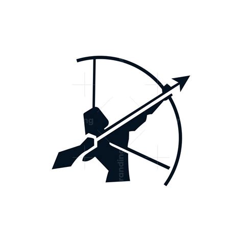 Minimal And Unique Archer Logo Design Archery Tattoo Archery Logo S
