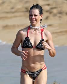 Evangeline Lilly In Bikini At A Beach In Hawaii Gotceleb