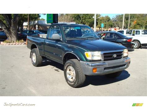 2000 Toyota Tacoma Prerunner Regular Cab In Imperial Jade Green Mica