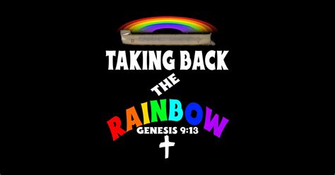 taking back the rainbow ark encounter inspired t shirt front print only rainbow ark pin