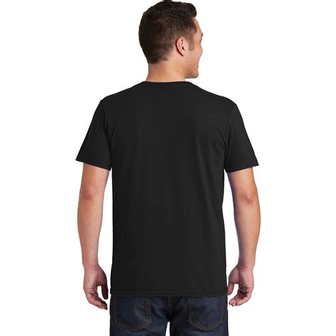 Gildan 64v00 Softstyle V Neck T Shirt Black