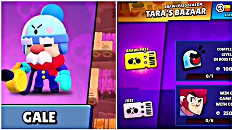 He blasts foes with a wide shot of wind and snow and his super pushes them back with a huge gust of wind. 504. BRAWL TALK|NUEVO BRAWLER GALE|BRAWL STARS UPDATE MAYO 2020 ...