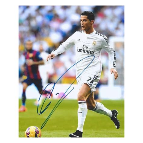 Autographe Cristiano Ronaldo