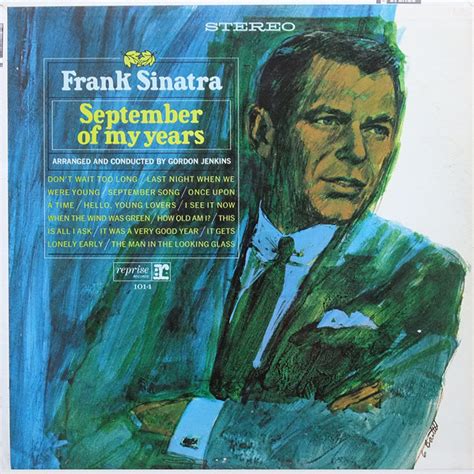 Frank Sinatra September Of My Years Releases Discogs