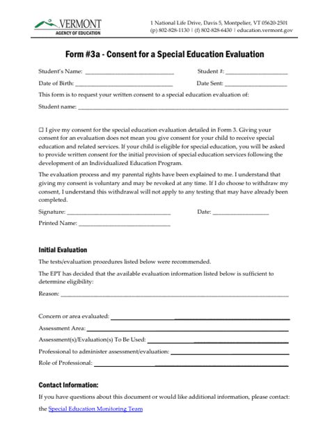 Form 3a Fill Out Sign Online And Download Printable Pdf Vermont