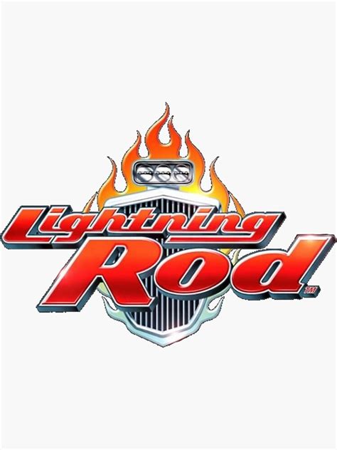 Lightning Rod Dollywood Sticker For Sale By Coastershirts Redbubble