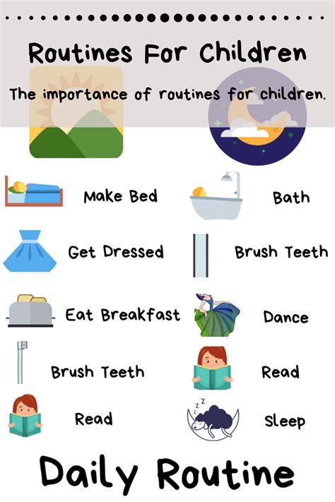 The Importance Of Routines For Children Home With Hollie