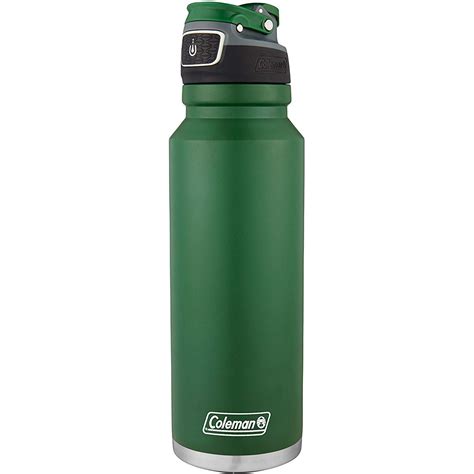Coleman 40 Oz Free Flow Autoseal Insulated Stainless Steel Water Bottle Ebay