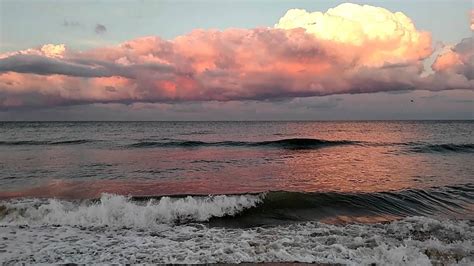 Virginia Beach At Sunset September 13 2015 Youtube