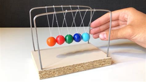 Diy newton's cradle learn how to make a simple newton's cradle, the classic science project demonstrating momentum! How to Make Simple Newton's Cradle at Home - YouTube