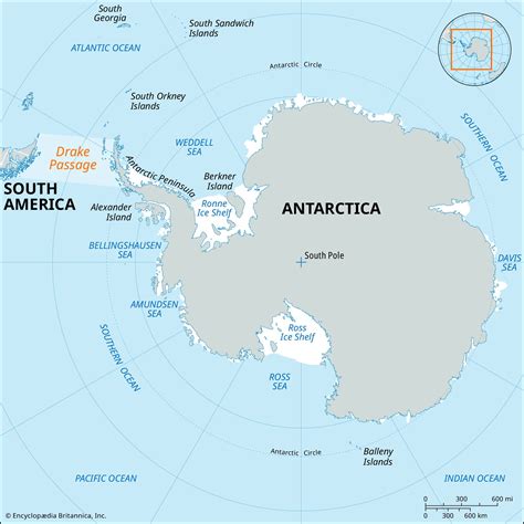 Drake Passage Antarctica Map Description And Facts Britannica
