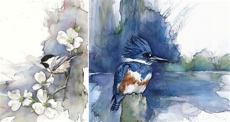 Anne Balogh Paints Gorgeous Watercolors Of Birds