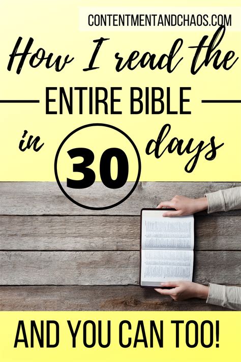 30 Day Bible Reading Plan Bible Reading Plan Read Bible Daily Bible