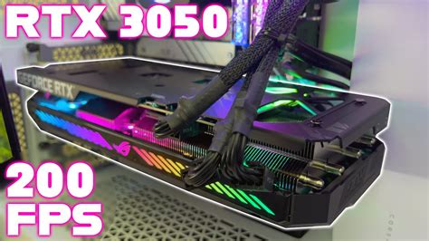 ROG RTX 3050 Strix Review With A I9 12900K At 5 4GHz OC You Wont