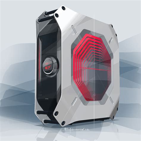 Compact Gaming Pc Design For As Rock By Bmw Group Designworksusa Tuvie