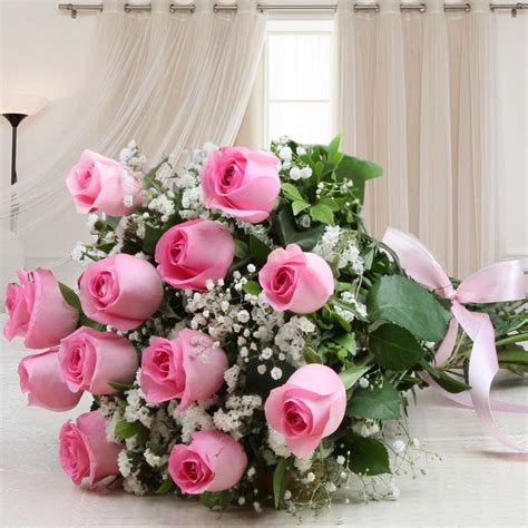 Fresh Pink Roses Beautiful Bouquet Best Price