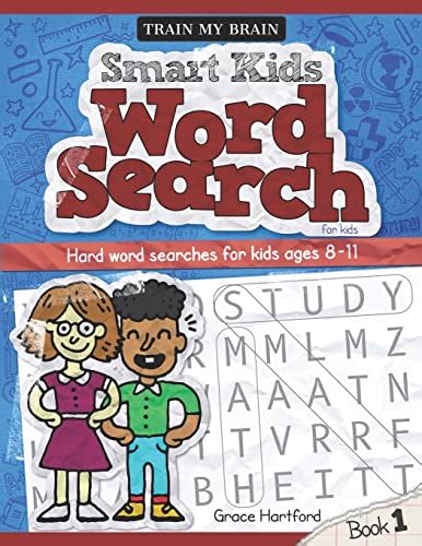 Smart Kids Word Search Hard Word Searches For Kids Ages 8 To 11 Book
