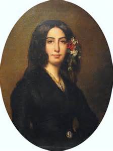 Small loose grains of worn or disintegrated rock. George Sand - Wikipedia, wolna encyklopedia