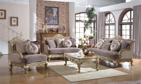 Traditional Victorian Formal Living Room Sofa Love Seat