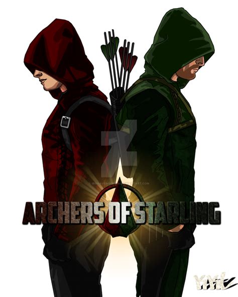 The Archers Of Starling Arrow Artwork Supergirl And Flash Flash Arrow