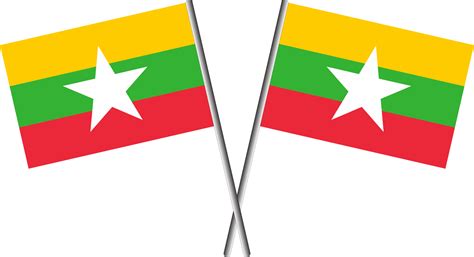 Myanmar Flag Png 22110174 Png