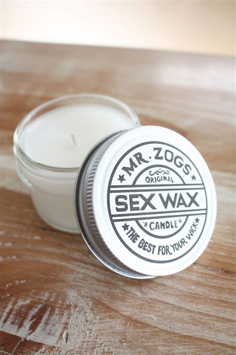 sexwax scented candle assorted soul surf