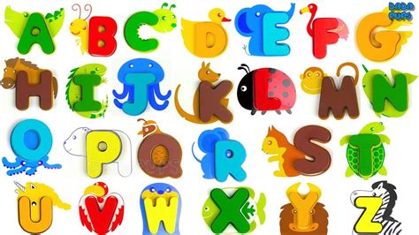Learning Abc For Kidsanimals Alphabetlearn Alphabet With Animals
