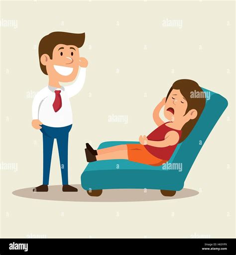 woman cartoon mental counseling therapist stock vector image and art alamy
