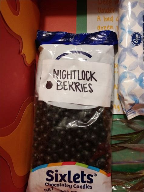 Nightlock berries hunger games care package in 2020 | Nightlock berries