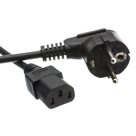 There are three types of network cables; 6ft European Computer/Monitor Power Cord, Europlug to C13
